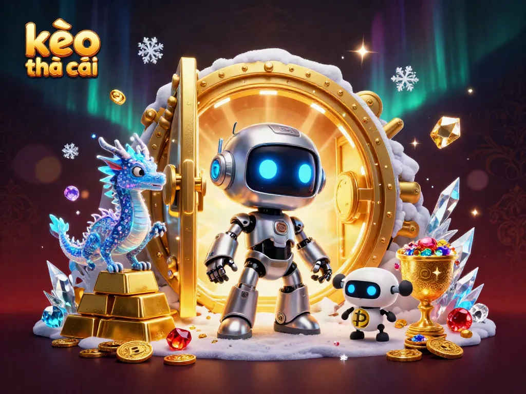 Experience kèo nhà cái with engaging characters and vibrant casino elements in an ultra-detailed 3D scene.