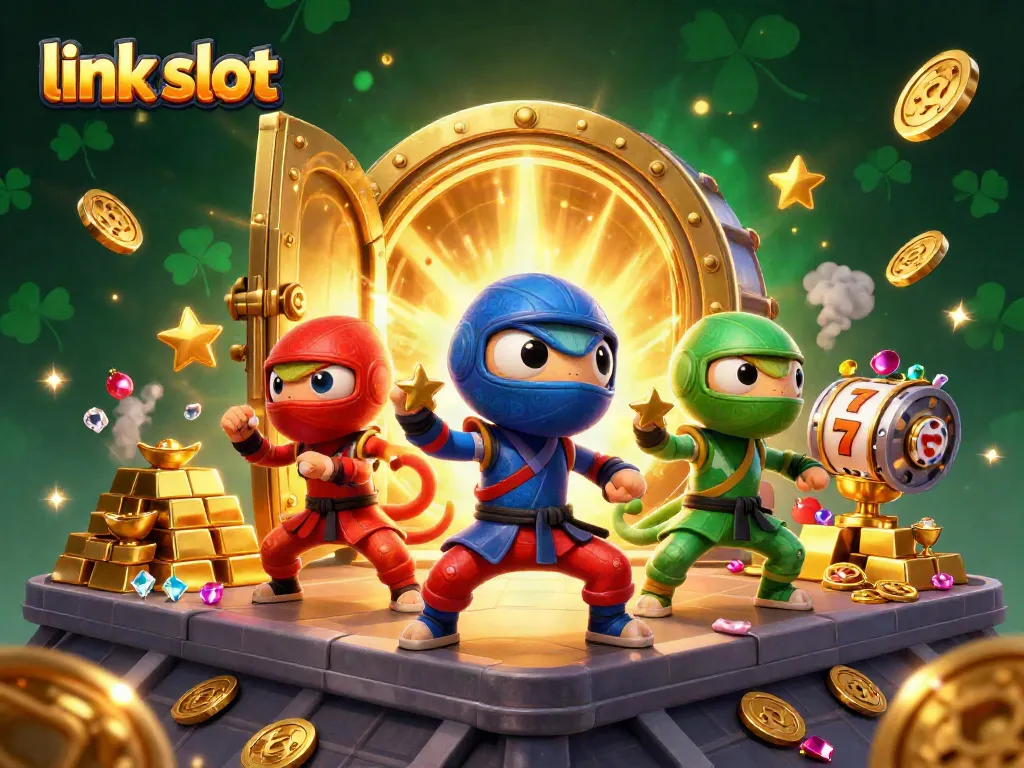 Engage with link slot fun in 2026 with vibrant 3D action featuring chameleons and casino treasures.