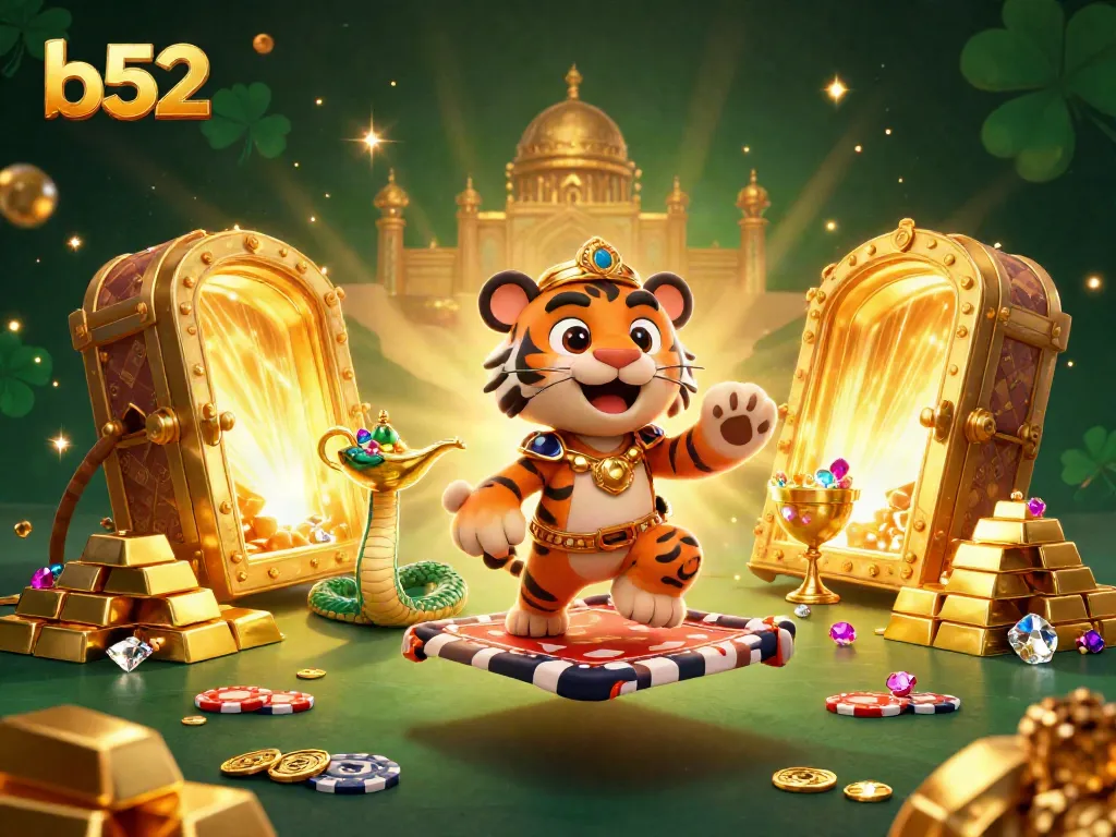Experience thrilling wins at b52 as the sultan spins in a high-stakes treasure environment filled with gems and gold.