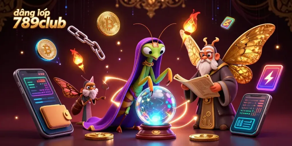 Engage with the diverse gaming community by logging into đăng nhập 789club, featuring a mystical scene.
