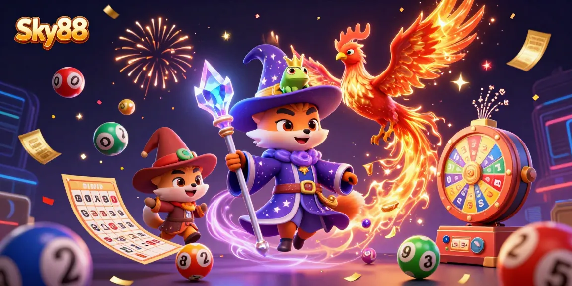 Sky88 casino games come alive with vibrant characters and dynamic betting elements.