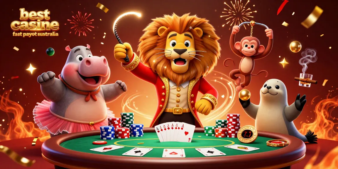 Experience thrilling gameplay at the best online casino fast payout Australia with dynamic characters and casino elements.