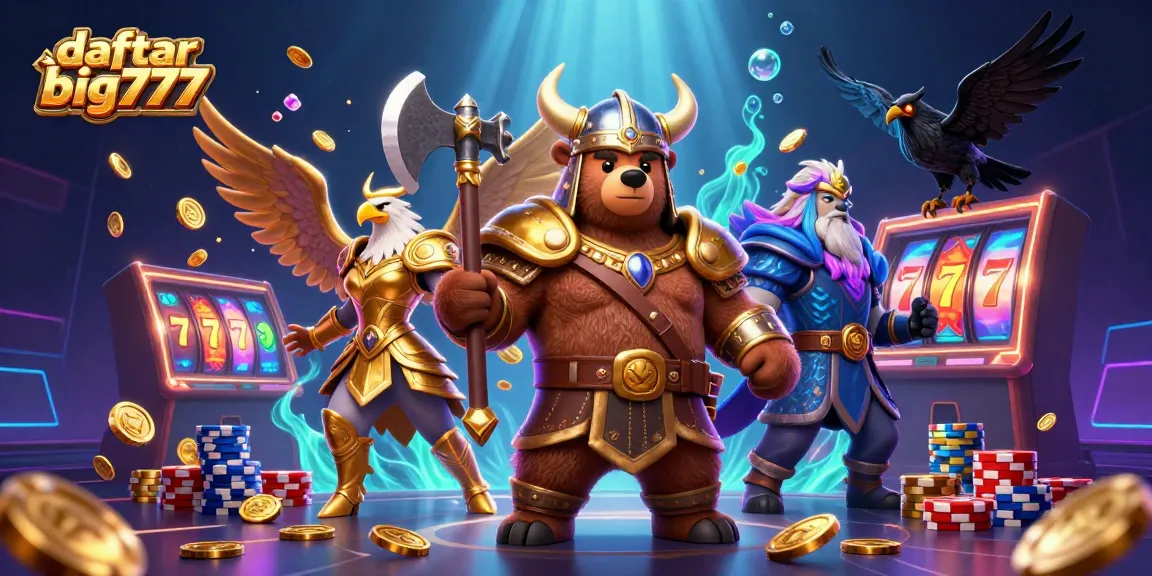 Engage with daftar big777 and experience thrilling slots with Viking and Valkyrie characters.