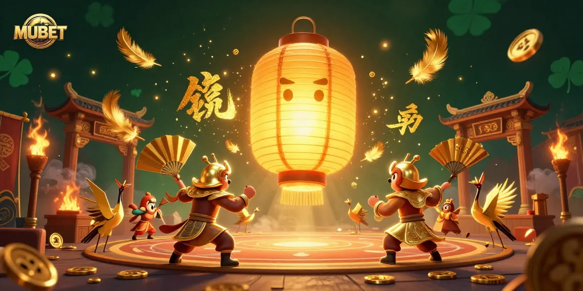MUBET offers thrilling gameplay combined with golden lantern spirits and casino elements, capturing the excitement of gaming.