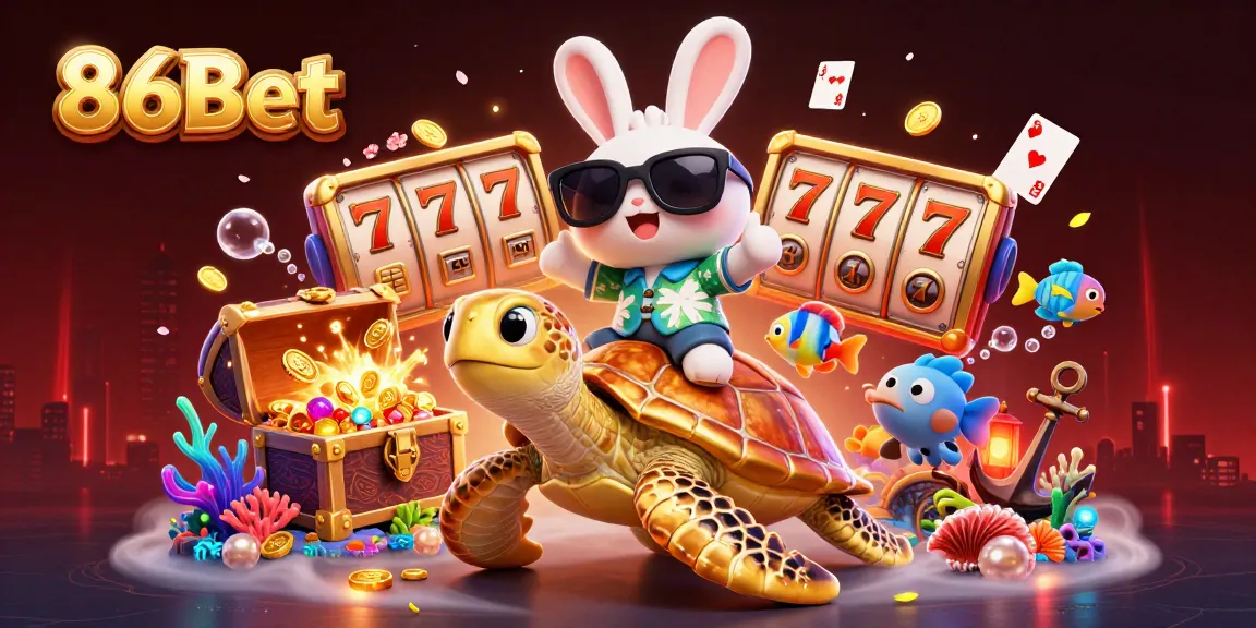 Get lucky with 86Bet’s colorful slots and vibrant underwater casino adventure.