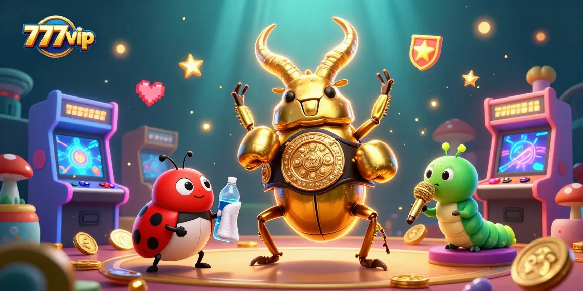 Experience the thrill of 777vip with exciting games and vibrant visuals in this captivating illustration.