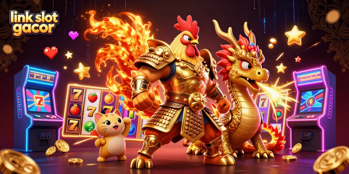Engage with exciting gameplay in link slot gacor featuring slot reels and dynamic characters.