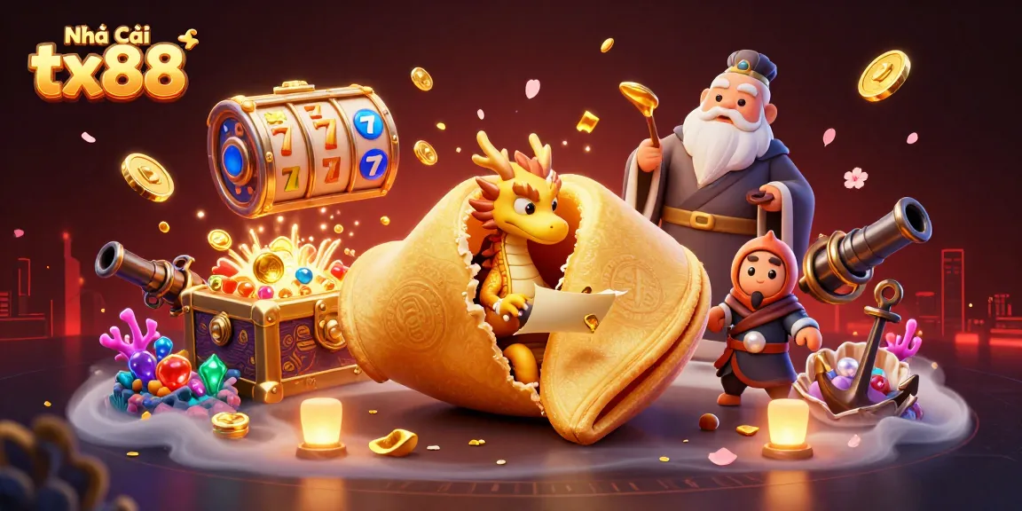 Engage with gaming fun at Nhà Cái tx88 showcasing a dynamic scene of fortune and excitement.
