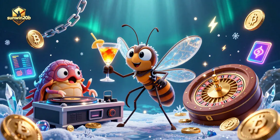 Experience the vibrant and engaging world of sunwin20b through this lively casino scene featuring animated 3D characters.